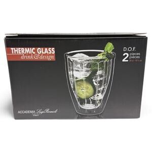 Luigi Bormioli Thermic Glass Double wall tumblers 270 ml (2-pieces)